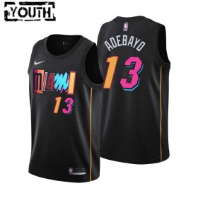 Dres Miami Heat Bam Adebayo 13 Nike 2021-22 City Edition Swingman - Dječji